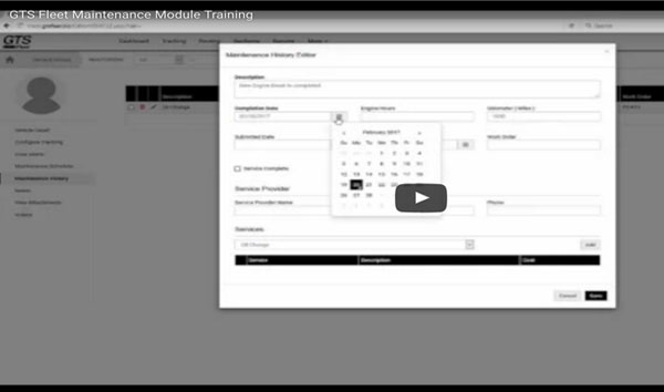 Video -Maintenance Module Training